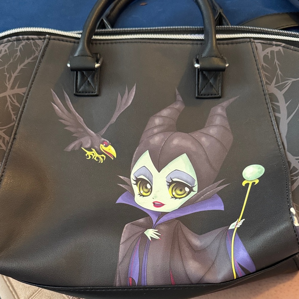 Loungefly Black Maleficent Satchel Bag